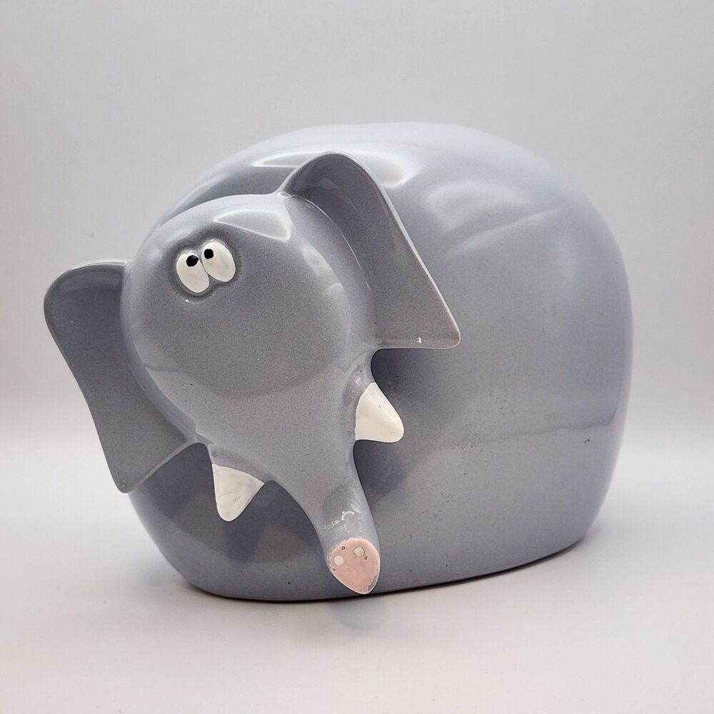 VTV Derpy Elephant Large Bank Made In Portugal Alcoa